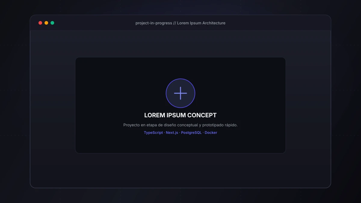 Plataforma Cloud Distribuida · Lorem Ipsum